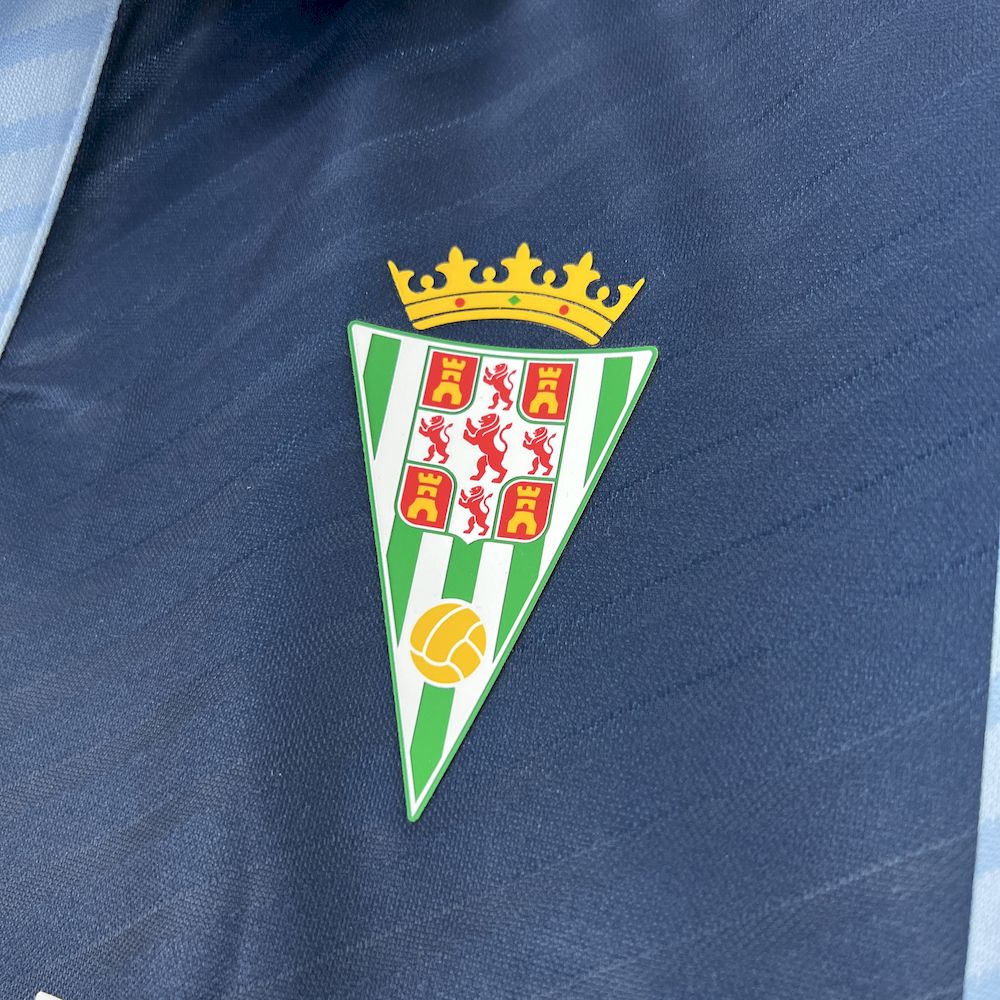 Camisola Cordoba CF 2025-26 Alternativa Azul Versão Adepto