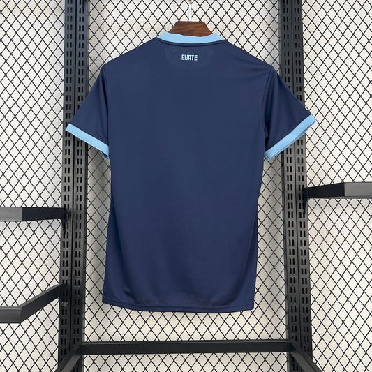 Camisola Guatemala 2025 Alternativa Azul Versão Adepto