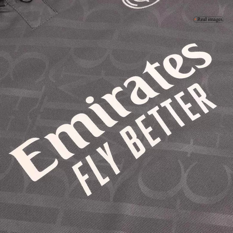 Camisola Real Madrid CF 2024-25 Alternativa Preta Versão Mulher