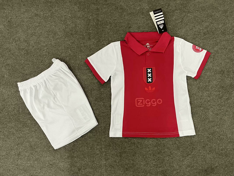 Kit Criança AFC Ajax 2024-25 Edição 125º Aniversário