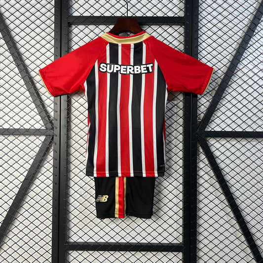 Kit Criança São Paulo FC 2025-26 Alternativo