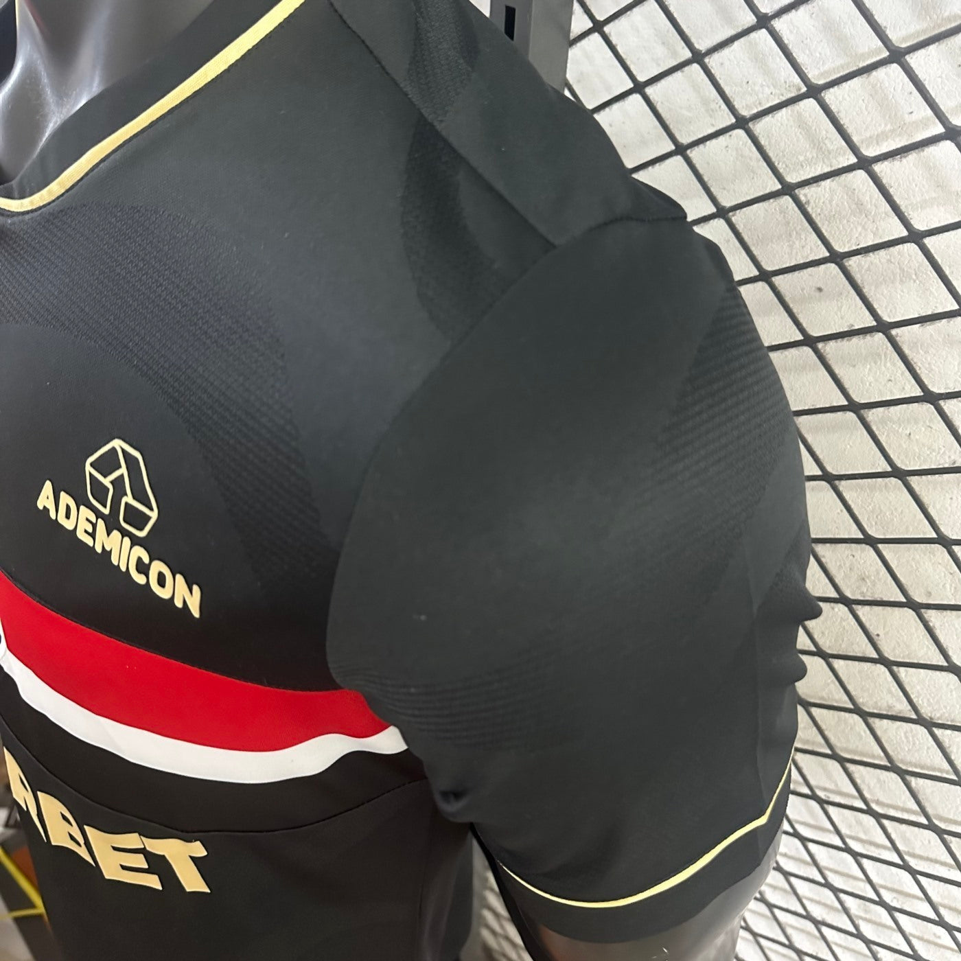 Camisola São Paulo FC 2025-26 Alternativa Preta Versão Adepto