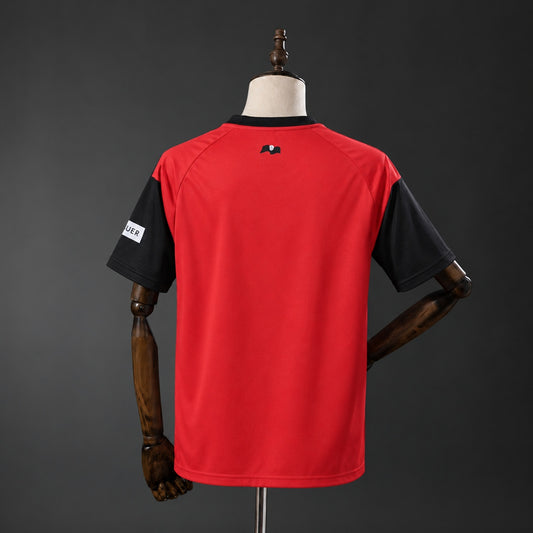 Camisola 1.FC Nuremberg 2026-27 Alternativa Vermelha Versão Adepto