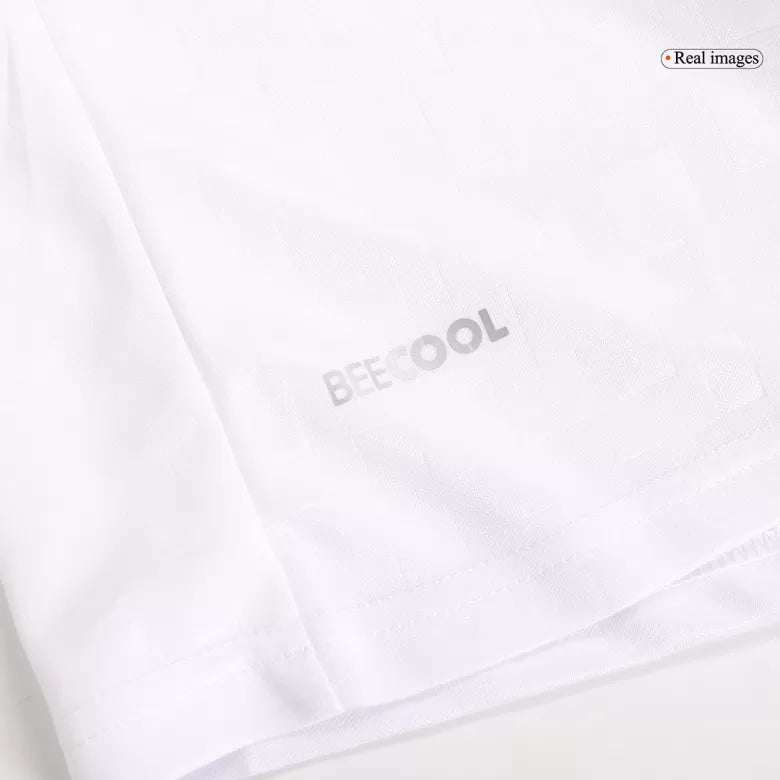 Camisola Dinamarca 2024 Alternativa Branca Versão Adepto