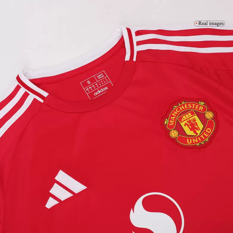 Camisola Manga Comprida M-United 2024-25 Principal Versão Adepto