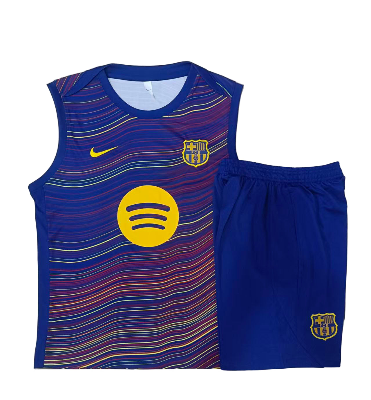 Kit Treino Manga Cava FC Barcelona 2025-26