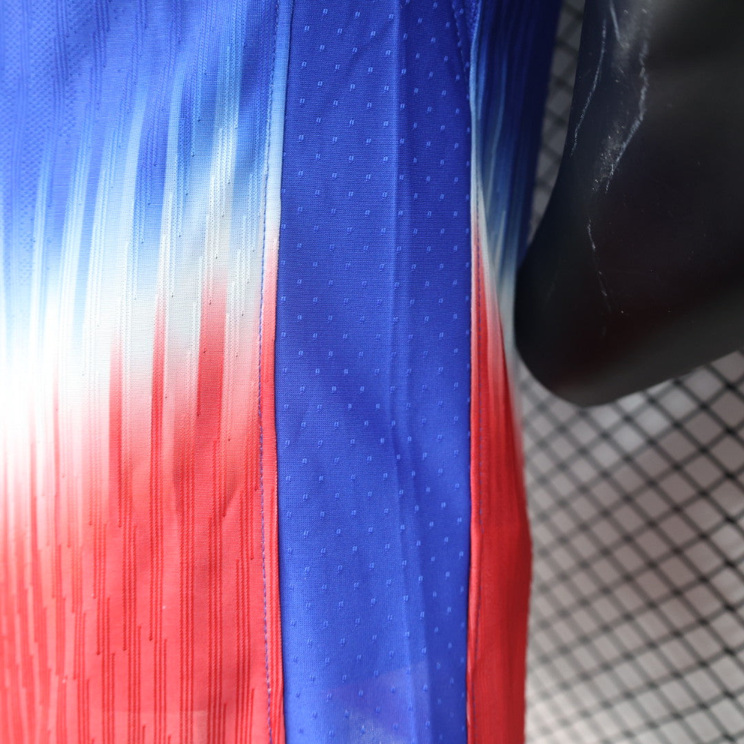 Camisola USA 2024 Alternativa Azul Versão Jogador