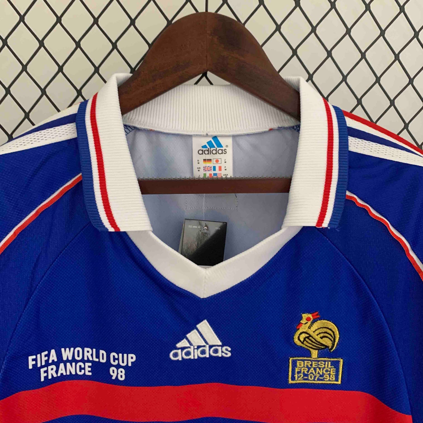 Camisola Manga Comprida França 1998 Alternativa