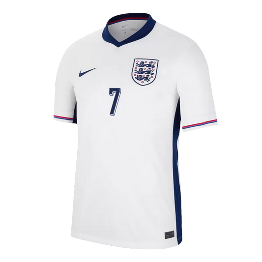 Camisola Inglaterra 2024 Principal Versão Adepto SAKA #7