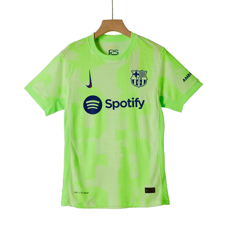 Camisola FC Barcelona 2024-25 Alternativa Verde Versão Adepto