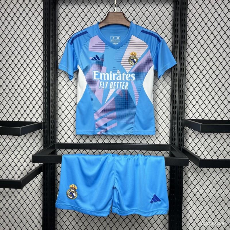 Kit Criança Real Madrid CF 2024-25 Guarda-Redes