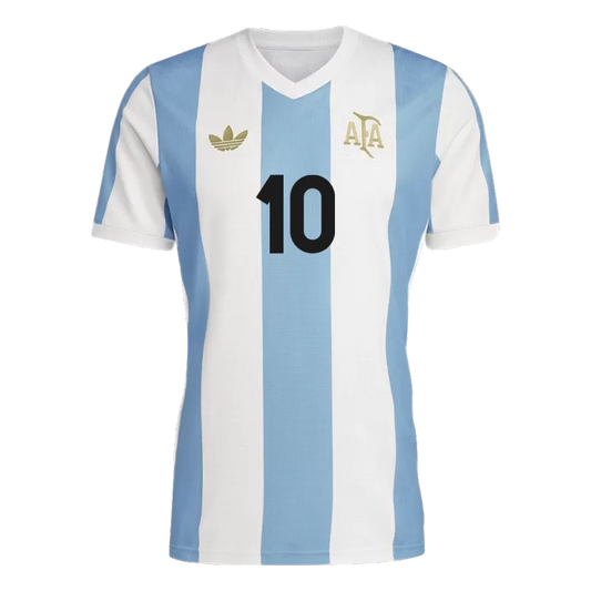 Camisola Argentina 2024 Edição Especial 50º Aniversário Versão Adepto MESSI #10