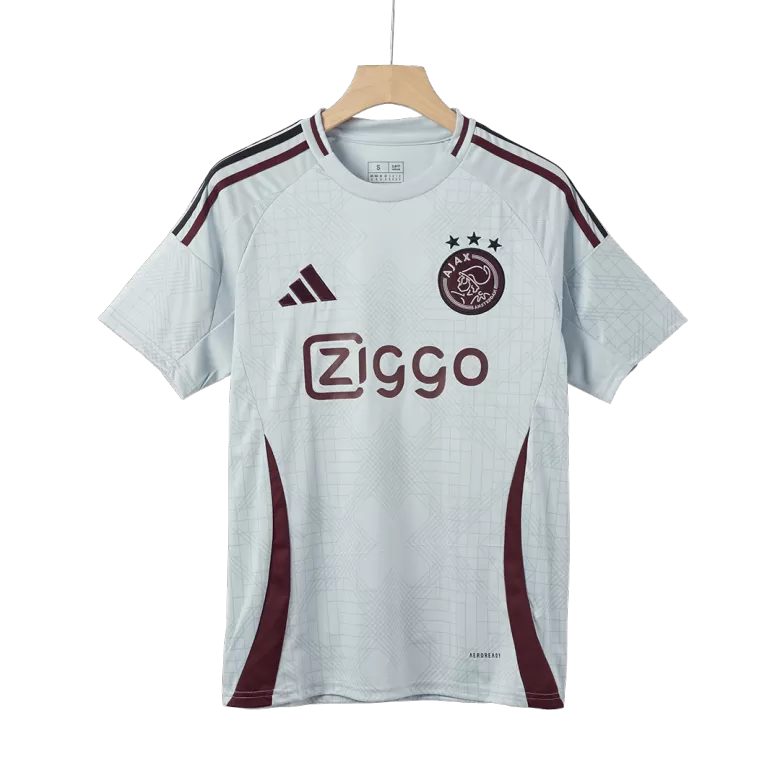 Camisola AFC Ajax 2024-25 Alternativa Branca Versão Adepto