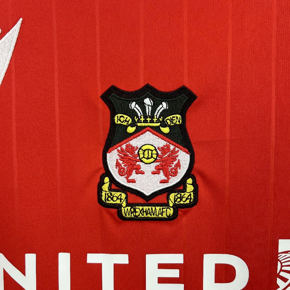 Camisola Wrexham AFC 2025-26 Principal Versão Adepto