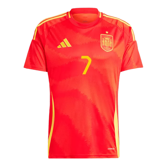 Camisola Espanha 2024 Principal Versão Adepto MORATA #7