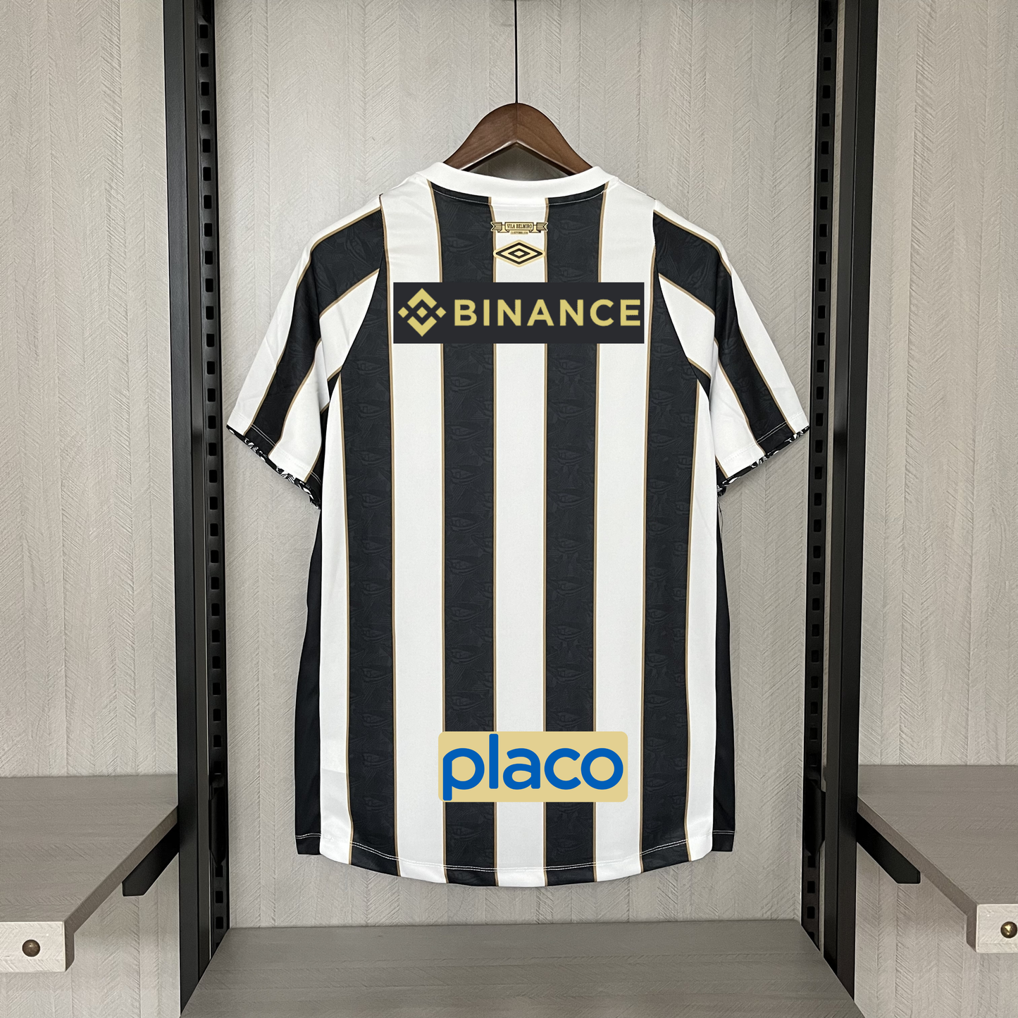 Camisola Santos FC 2024-25 Alternativa Versão Adepto Todos Patrocinadores