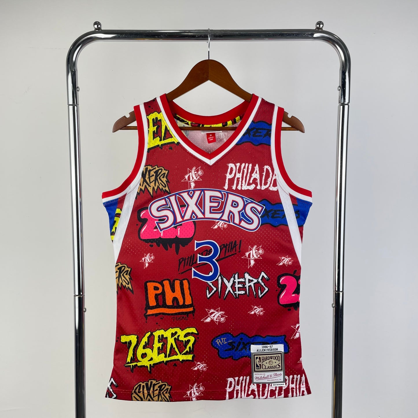 Camisola NBA 1996-97 Philadelphia 76ers
