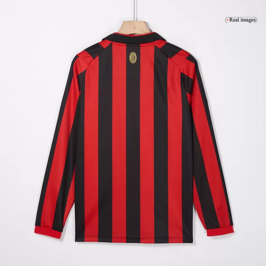 Camisola Manga Comprida Ac Milan 2024-25 Edição Especial 125º Aniversario Versão Adepto