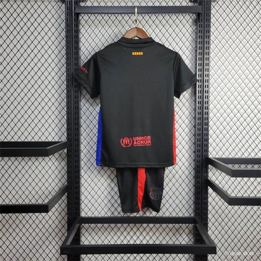 Kit Criança FC Barcelona 2024-25 Edição Coldplay