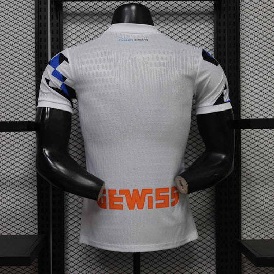 Camisola Atalanta BC 2026-27 Alternativa Branca Versão Jogador