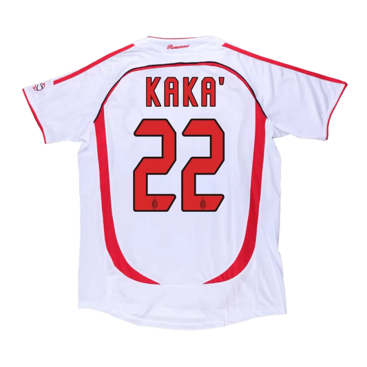 Camisola AC Milan 2006-07 Alternativa UCL KAKÁ #22
