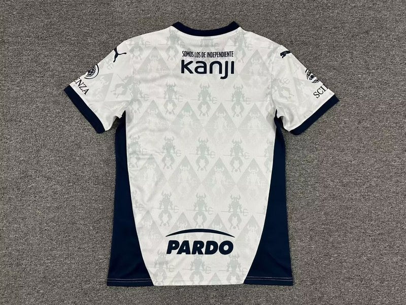 Camisola CA Independiente 2025-26 Principal Alternativa Branca Versão Adepto