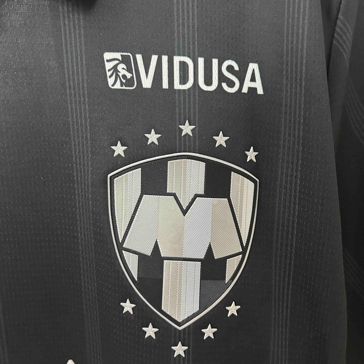 Camisola CF Monterrey 2024-25 Alternativa Preta Versão Adepto