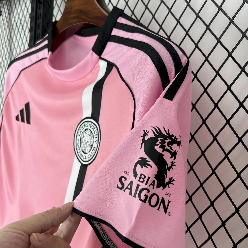 Camisola LEI 2025-26 Alternativa Rosa Versão Adepto