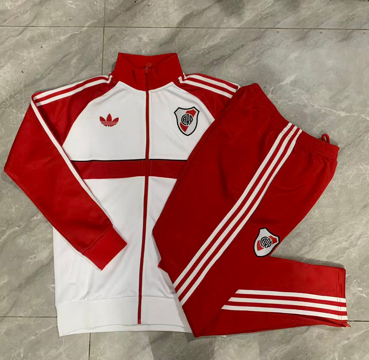 Fato de Treino CA River Plate 2026-27 - Casaco sem Capuz