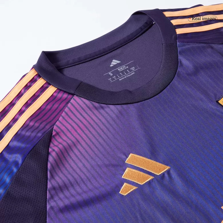 Camisola Los Angeles Galaxy 2025-26 Alternativa Azul Versão Adepto REUS #18