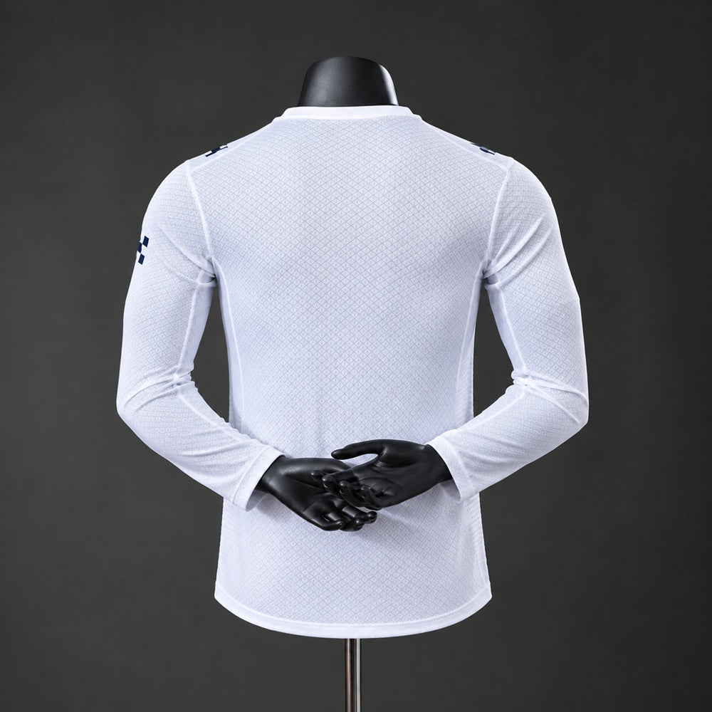 Camisola Manga Comprida MCI 2026-27 Alternativa Branca Versão Jogador
