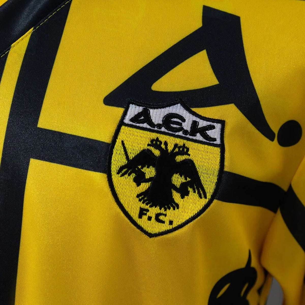 Camisola AEK Atenas 1993-94 Principal Versão Adepto