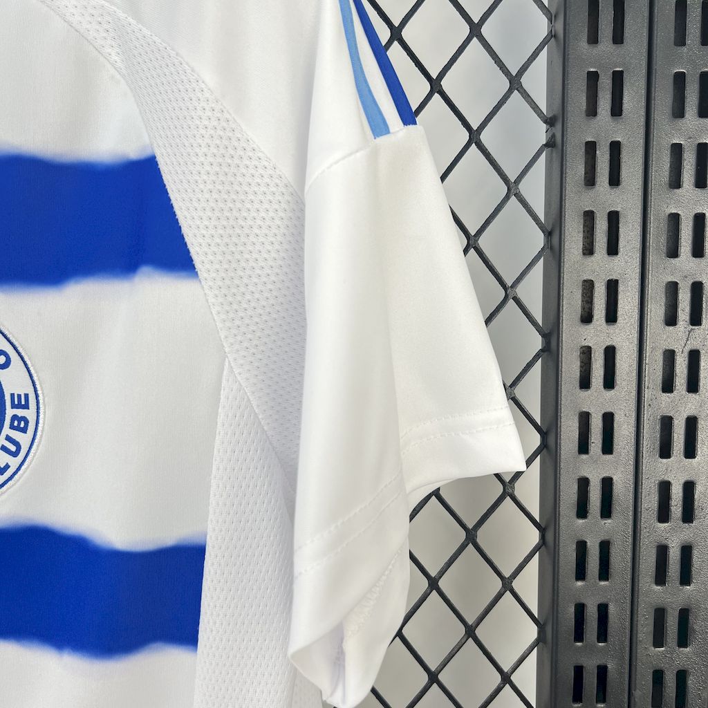 Camisola Cruzeiro EC 2025-26 Alternativa Branca Versão Adepto