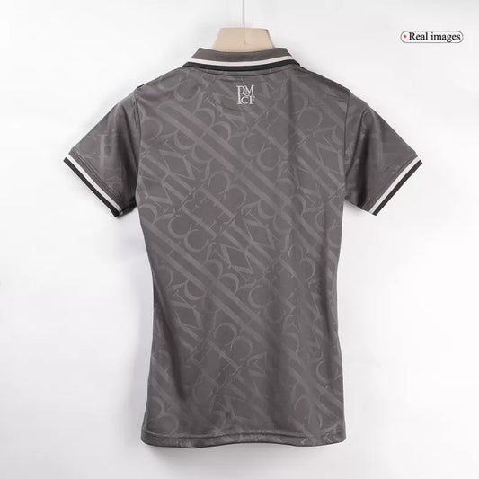 Camisola Real Madrid CF 2024-25 Alternativa Preta Versão Mulher