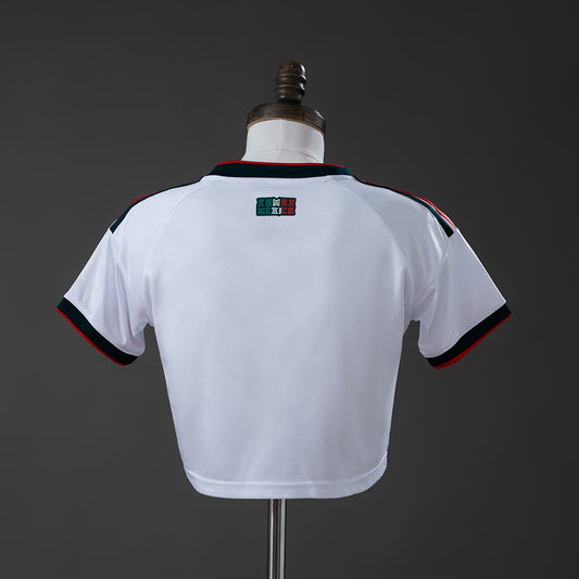 Crop Top Mulher Mexico 2026 Alternativo