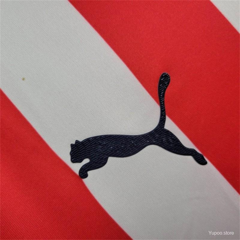 Camisola Manga Comprida CD Chivas 2024-25 Principal Versão Adepto