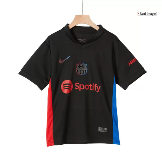 Kit Criança FC Barcelona 2024-25 Alternativo