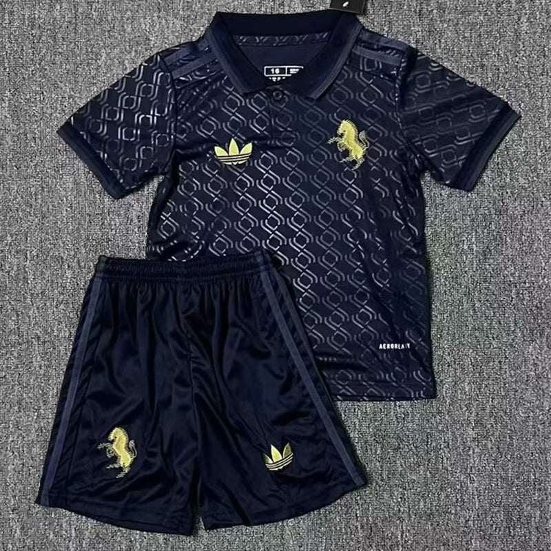 Kit Criança Juventus FC 2024-25 Alternativo