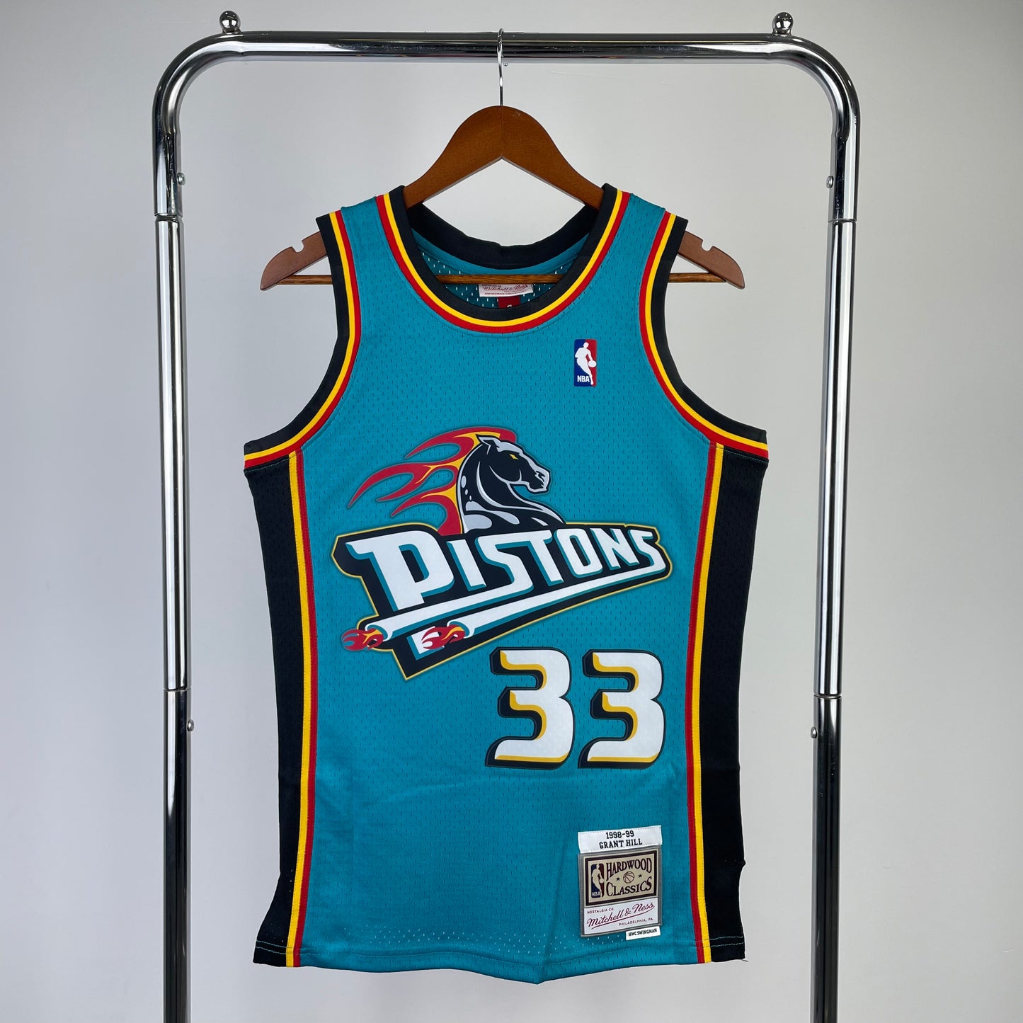 Camisola NBA 1998 Detroit Pistons