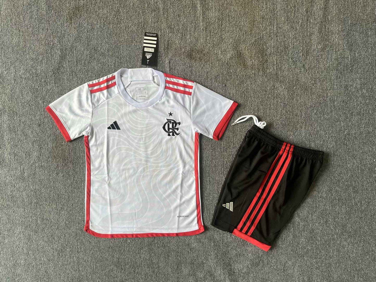 Kit Criança Flamengo 2024-25 Alternativo