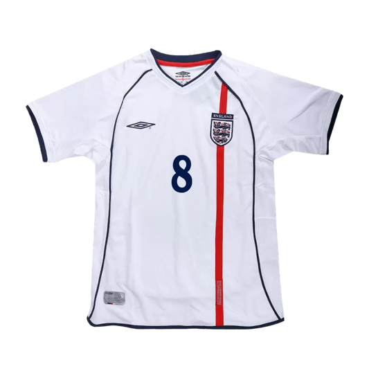 Camisola Inglaterra 2002 Principal SCHOLES #8