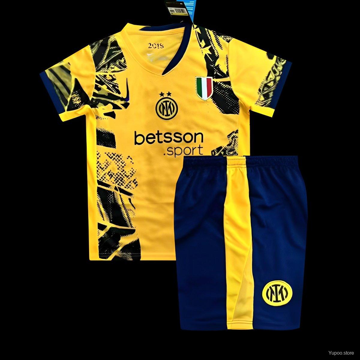 Kit Criança Inter Milão 2024-25 Alternativo