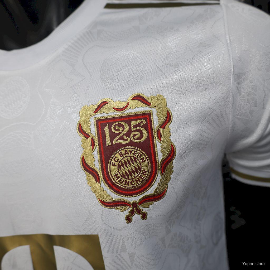 Camisola FC Bayern Munique 2024-25 Edição 125º Aniversario Versão Jogador