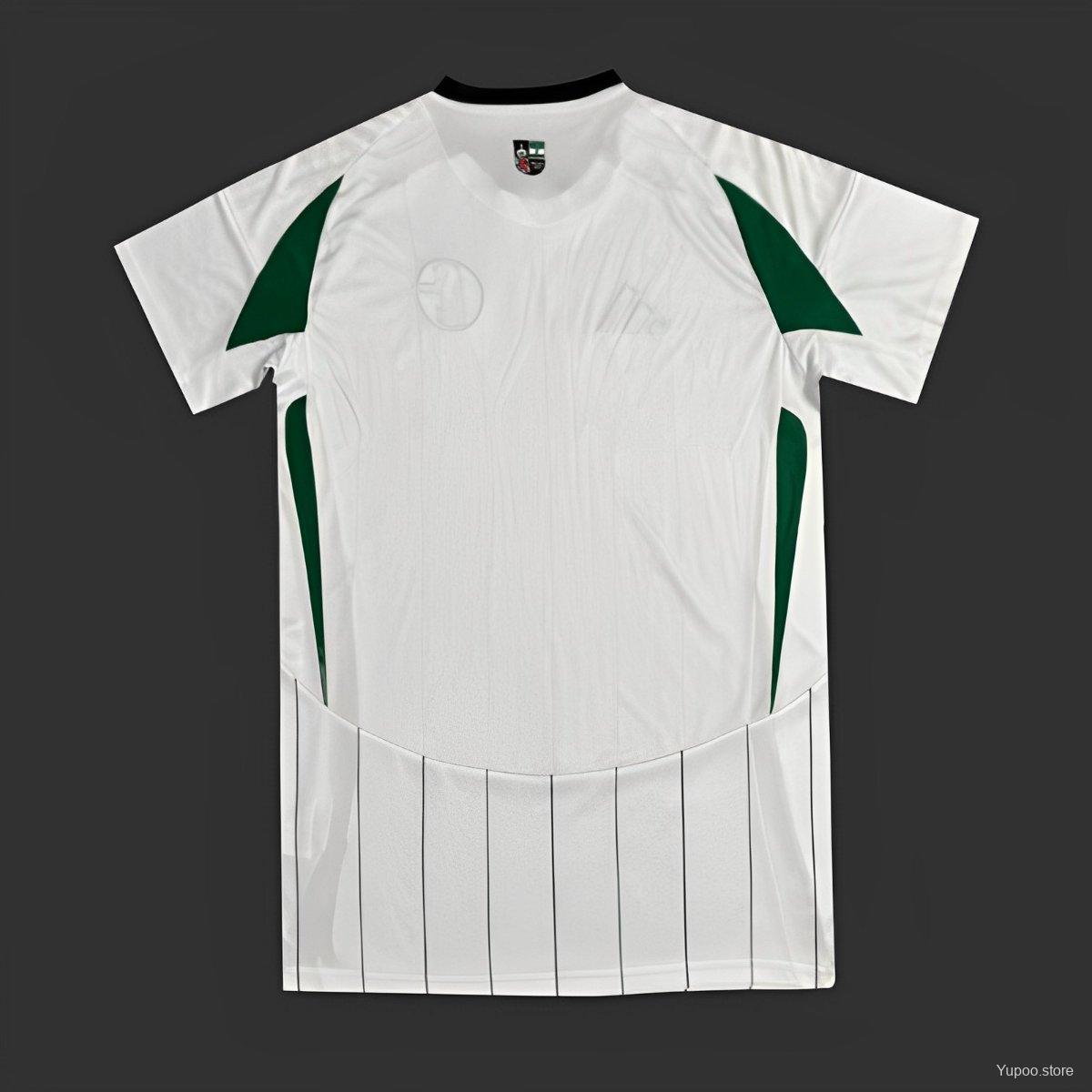 Camisola Schalke 04 2024-25 Alternativa Branca Versão Adepto