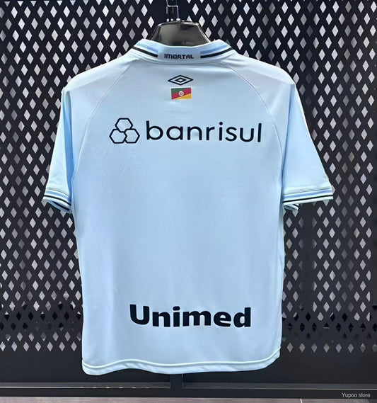 Camisola Gremio 2025-26 Alternativa Azul Versão Adepto