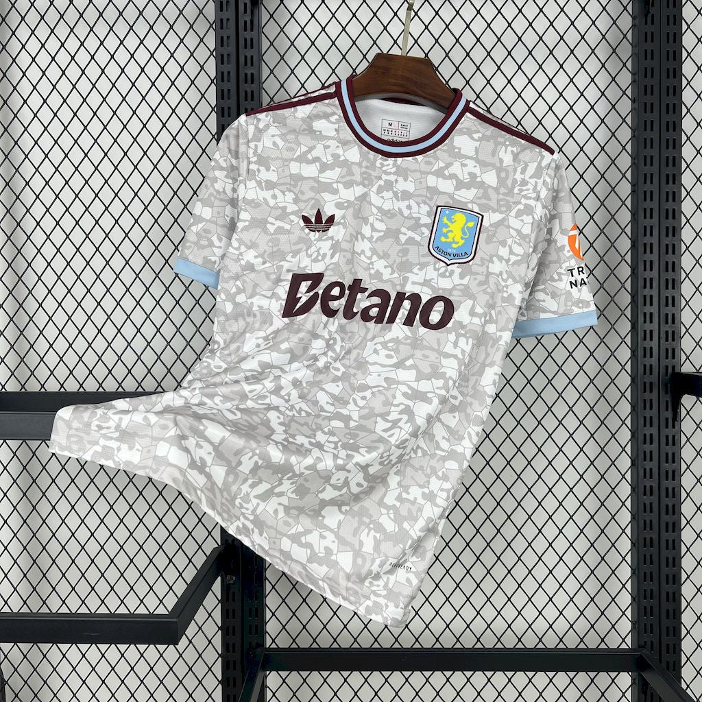 Camisola AV 2025-26 Alternativa Branca Versão Adepto
