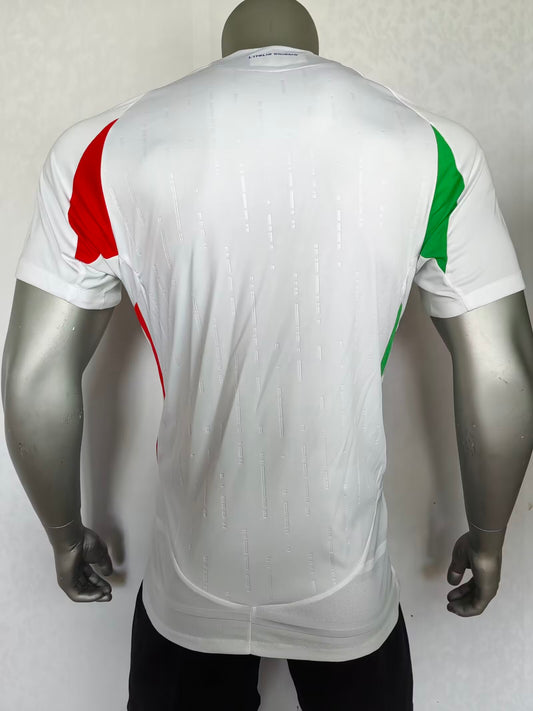 Camisola Italia 2024 Alternativa Branca Versão Jogador