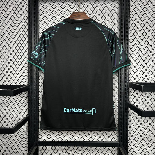 Camisola SHE-United 2024-25 Alternativa Preta Versão Adepto