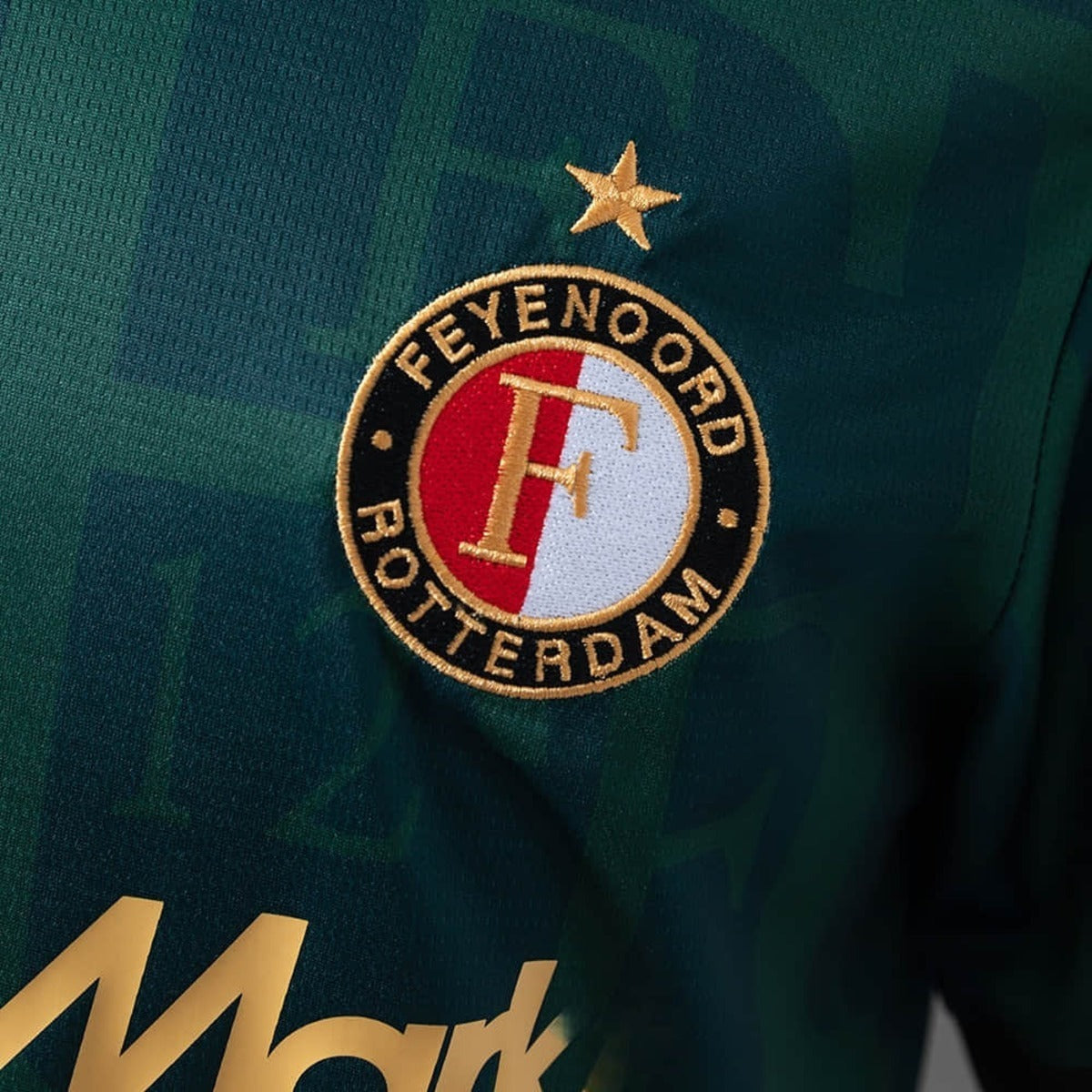 Camisola Feyenoord 2025-26 Alternativa Verde Versão Adepto