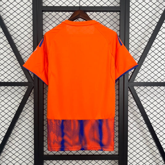 Camisola Schalke 04 2025-26 Alternativa Laranja Versão Adepto